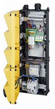 Energy and automation components in one enclosure AMAXX Automation