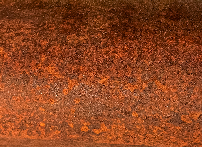 Example of Corten Steel Patina