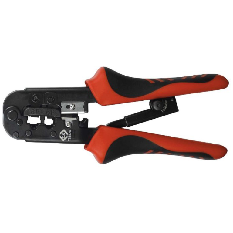 C.K Tools T3852A C.K Ratchet Crimping Pliers For Modular Plugs 6/8P