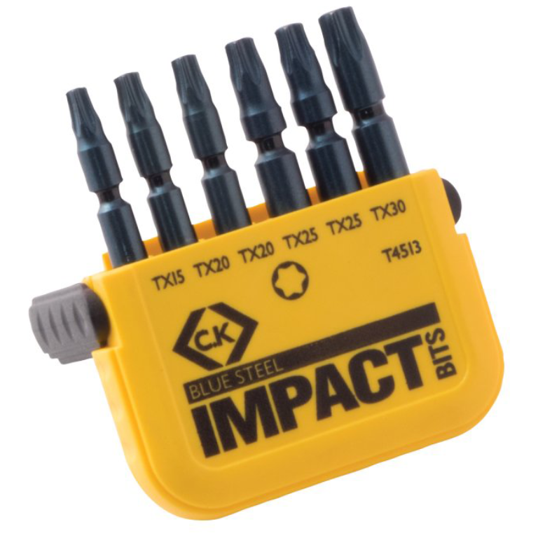 IMPACT DRIVER BIT SET 6