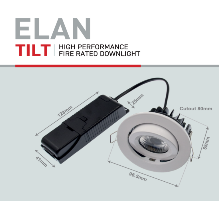 ELD ELAN-T-4K Downlight Tilt LED 8W