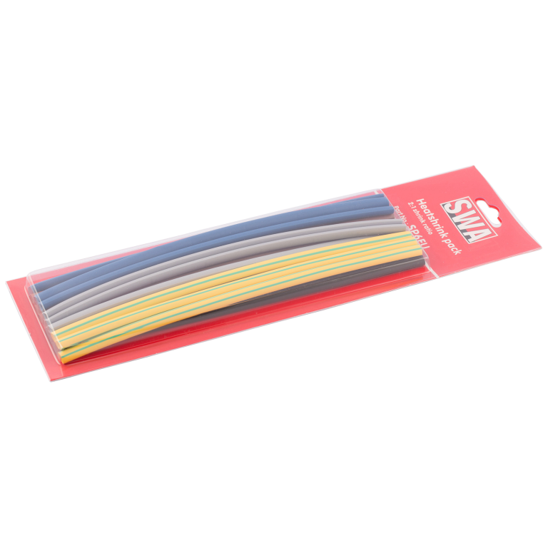 SWA SP6EU Heat Shrink Pack 6.2mm Asst