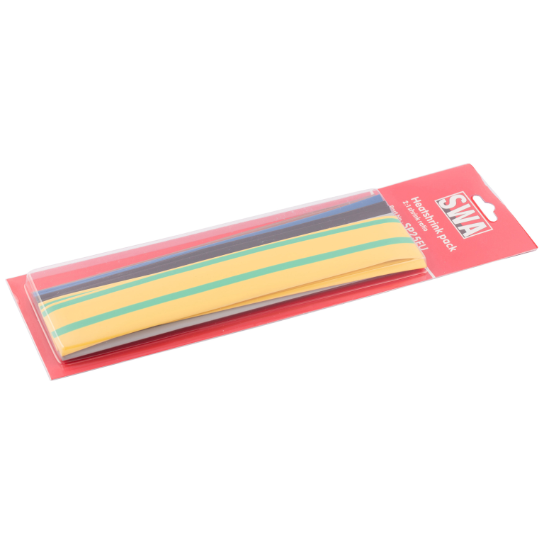 SWA SP25EU Heat Shrink Pack 25.4mm Asst