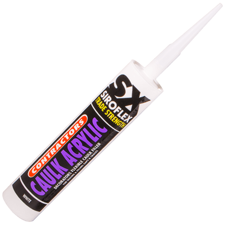 Unicrimp SCONTDC300W Caulk 300ml Acrylic