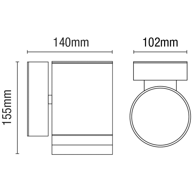 LENS 1LT ANTHRACITE