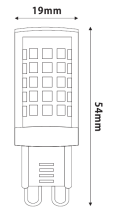 4W LED G9 DIMMABLE 4000K