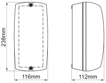 LED BULKHEAD IP65 7W