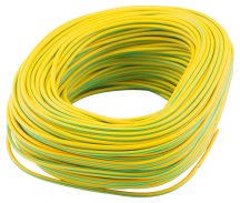 SLEEVING GRN/YELLOW 6MM