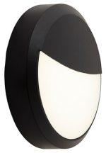 Ansell Delta 13w CCT LED Round Eyelid Bulkhead - Black