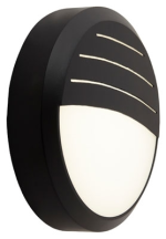 Ansell Delta 13w CCT LED Round Grill Eyelid Bulkhead - Black