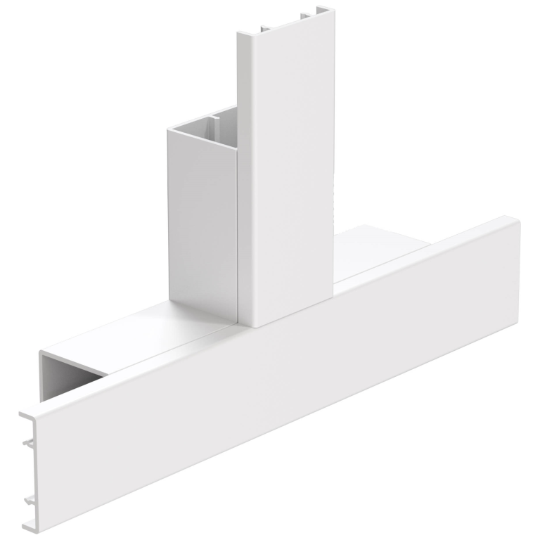 Marshall Tufflex Maxi Trunking Flat Tee 50 x 50mm