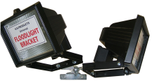 K R Products Bracket for 2 x 150W to 500W Floodlights