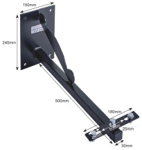 KRELEC Large Sign Light Bracket