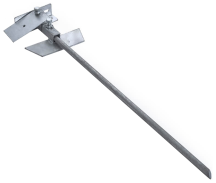 Spike Ground For 1X10/20W LED Zinc Plated 150/500W Floodlight