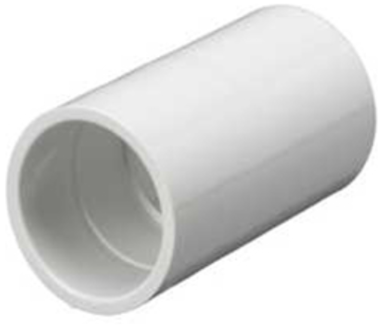 Coupler 20mm White