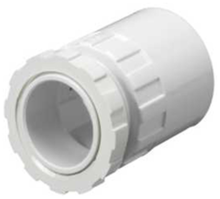 Male Adaptor 20mm White