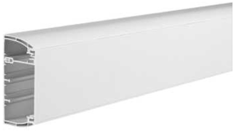 Delta 105 Trunking 100 x 50mm White