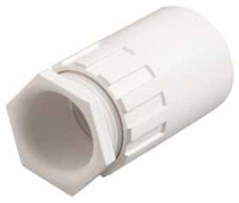 Female Adaptor 20mm White