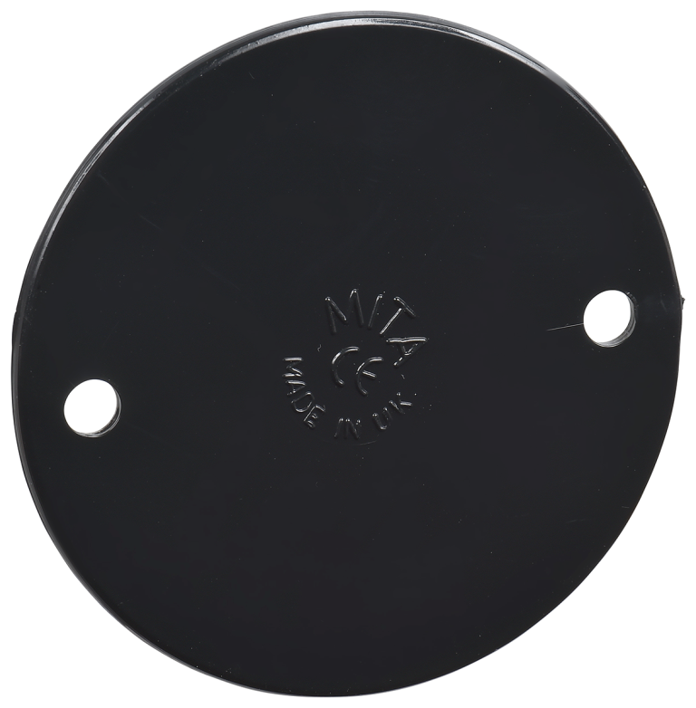 Circular Lid 65mm Black Standard