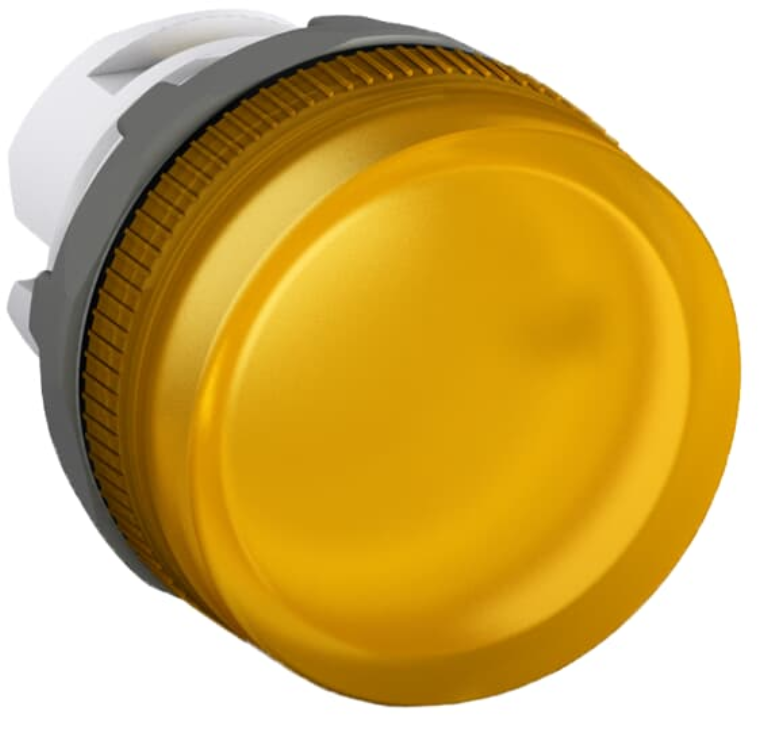 Indicator Light Head Yellow