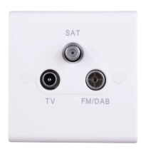 TV/FM/SAT TRIPLEXER