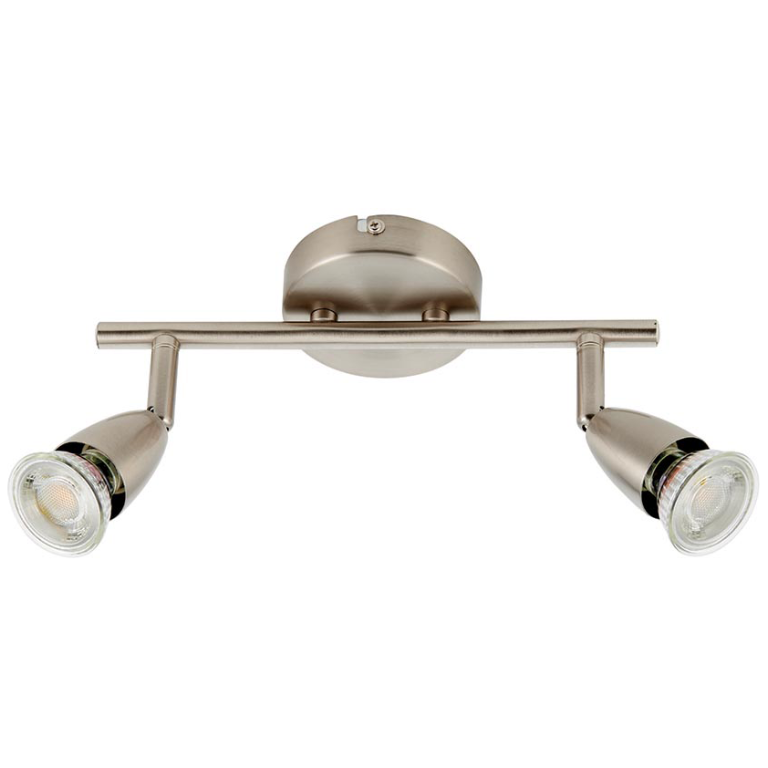 Saxby G2521313 Spotlight Bar+GU10 2x50W