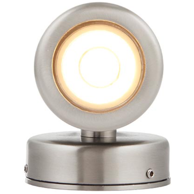 Saxby Lighting Odyssey 2 Light IP65 GU10 Wall Light - Stainless Steel