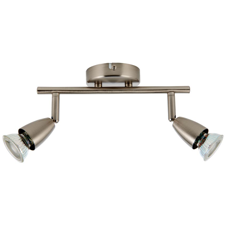 Saxby G2521313 Spotlight Bar+GU10 2x50W