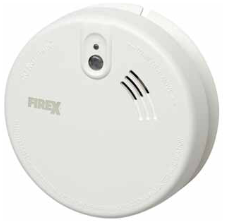 Interconnectable Optical Smoke Alarm with Rechargeable Battery 