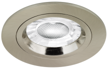 Aurora Fixed GU10 50w Fixed Downlight - Satin Nickel