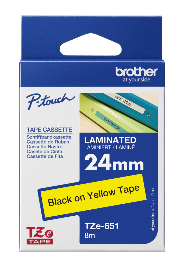 Brother TZE651 Labelling Tape 24mmx8m