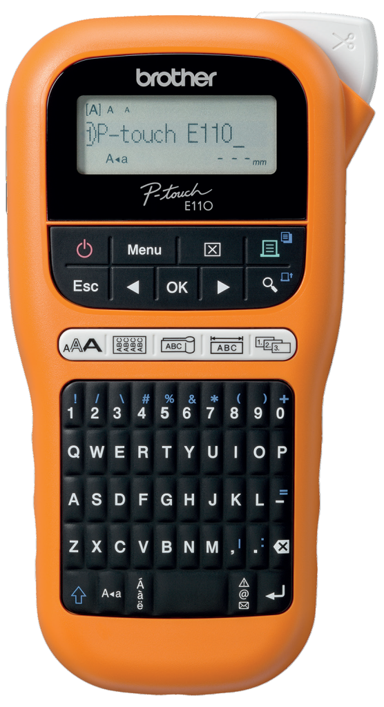 Brother PTE110VPZU1 Handheld Label Printer