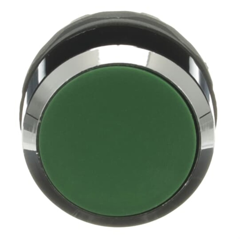 Pushbutton Head Green