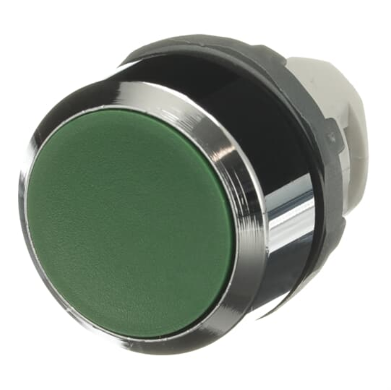 Pushbutton Head Green