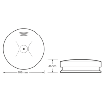 SMOKE ALARM BATTERY 9V