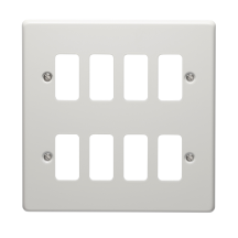 8G WHI GRID PLATE