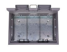 Britmac Floor Box 3 Compartment Grey