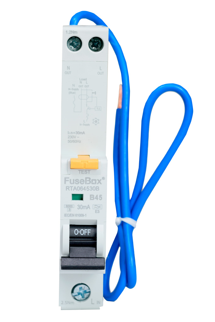 FUSEBOX RTA064530B 45A 30MA TYPE A RCBO