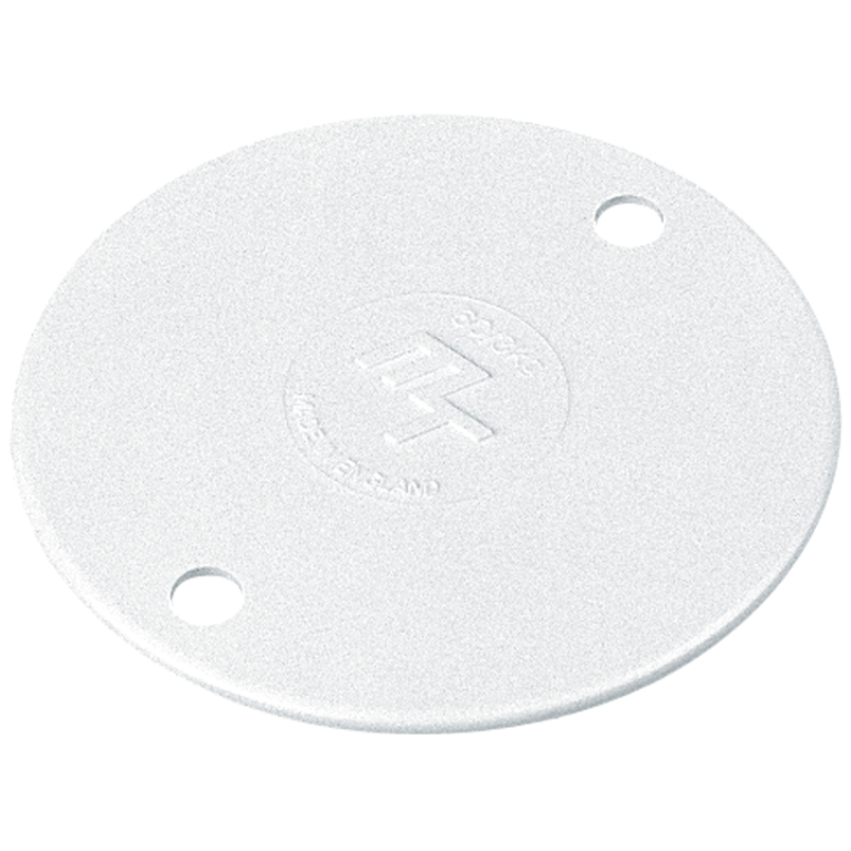 Marshall Tufflex White PVC Standard Circular Lid