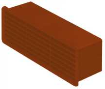 Domus 501T Airbrick & Damper 125mm