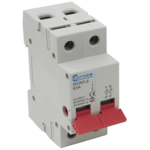 63A 2POLE MAINSWITCH/ISO