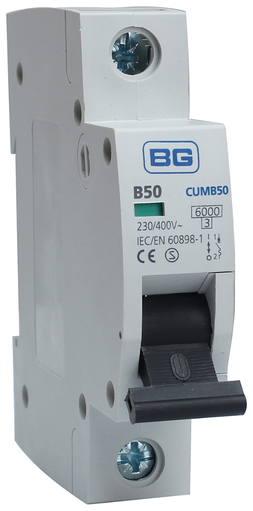 BG 50A Single Pole Type B MCB