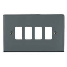 Sheer Grid-IT Black Nickel 4G Grid Fix Aperture Plate With Grid