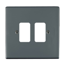 Sheer Grid-IT Black Nickel 2G Grid Fix Aperture Plate With Grid