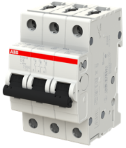 S203M-C6 Miniature Circuit Breaker - 3P - C - 6 A