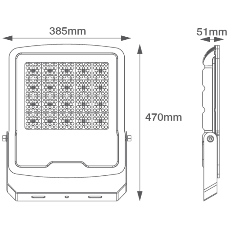 200W ASYM FL CW BK