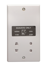 SHAVER UNIT DUAL VOLTAGE