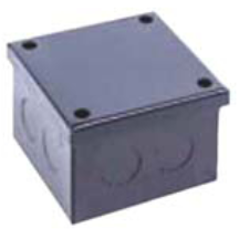 Niglon 300x300x100mm Galvanised Adaptable Box With Knockouts