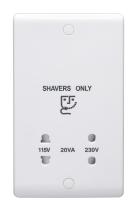 20VA DUAL VOLTAGE SHAVER