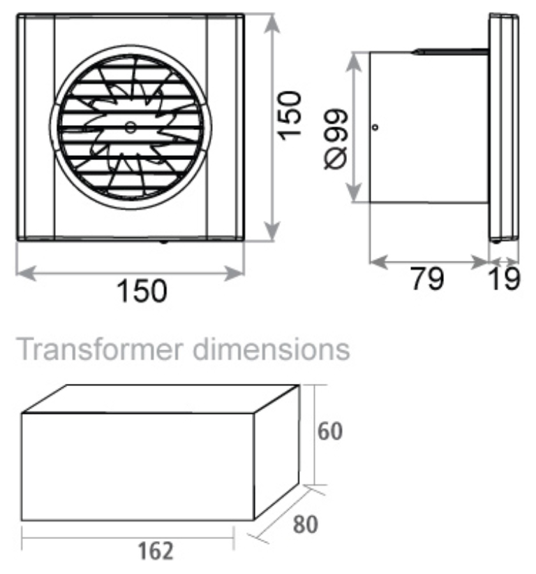 DETA 4616 EXTRACTOR FAN